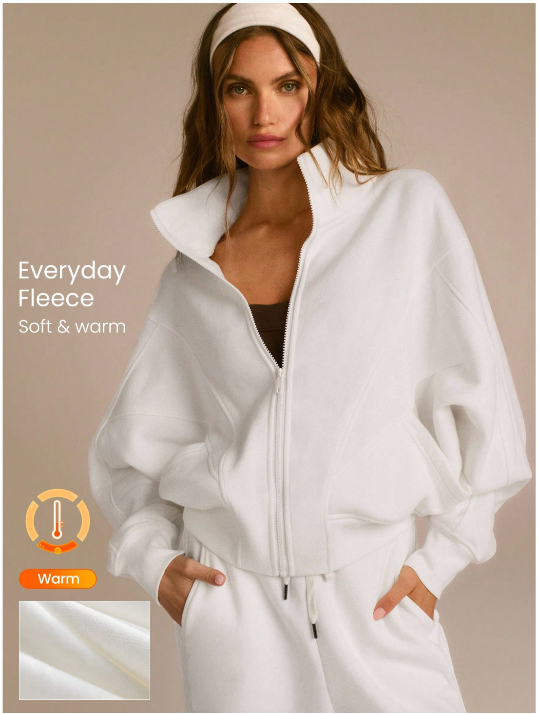 Lomora Glow Wear™ Fleece Set – Soft, Warm & Lightweight Everyday Layer