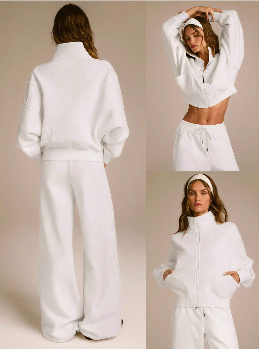 Lomora Glow Wear™ Fleece Set – Soft, Warm & Lightweight Everyday Layer