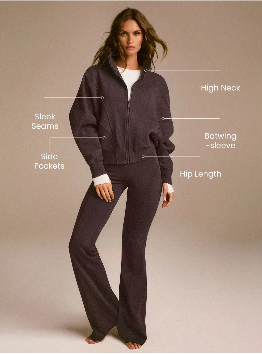 Lomora Glow Wear™ Fleece Set – Soft, Warm & Lightweight Everyday Layer